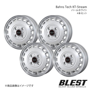 Bahns Tech KT-Stream ピノ 24 アルミホイール 4本セット 【12×4.0B 4-100 +43 パールホワイト】