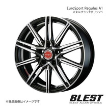 EuroSport Regulus A1 ノア/ヴォクシー 80系ワイド アルミホイール 4本セット 【17×6.5J 5-114.3 +52 メタルブラックポリッシュ】_画像1