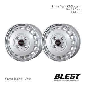 Bahns Tech KT-Stream ピノ 24 アルミホイール 2本セット 【14×4.5J 4-100 +45 パールホワイト】
