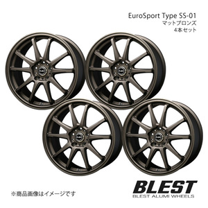 EuroSport Type SS-01 レガシィアウトバック BP アルミホイール 4本セット 【17×8.0J 5-100 +45 マットブロンズ】