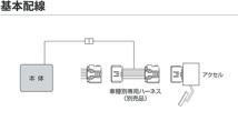 pivot ピボット 3-drive・EVO＋車種専用ハーネスセット フィット GE6/7 H19.10～ 3DE+TH-7A_画像6