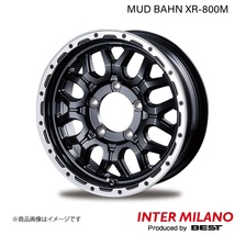 INTER MILANO/インターミラノ MUD BAHN XR-800M ホイール 1本【16×5.5J 5-139.7 INSET20 マットブラック/リムポリッシュ】_画像1