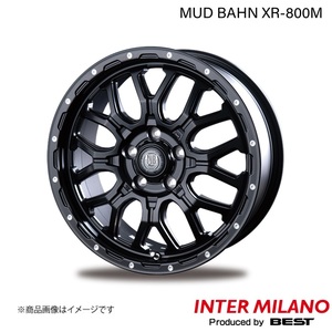 INTER MILANO/インターミラノ MUD BAHN XR-800M フォレスター SK系 ホイール 1本【17×7.0J 5-114.3 INSET48 MBK/PP】