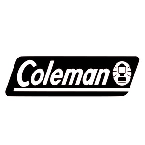 ６５ 送料無料 白 コールマン Coleman ステッカー カッティングシール 