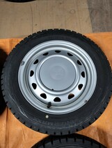 【G1110】DUNLOP WINTERMAXX WM01 165/65R14 ホイール付きスタッドレスタイヤ４本セット_画像5