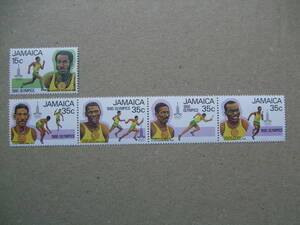 ジャマイカ　１９８０年　モスクワ オリンピック　５種完　未