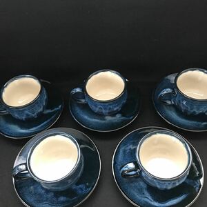 コーヒーカップ カップ ソーサー 和風 食器 会津本郷 流紋焼