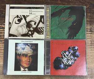 CD4枚セット】細野晴臣 アンビエント期■HARUOMI HOSONO BILL LASWELL■INTERPIECES■コインシデンタル■PHILHARMONY■MEDICINE■坂本龍一