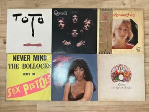 洋楽　LP まとめ売り　TOTO オリビアニュートンジョン　QUEEN SEX PISTOLS Donna Summer