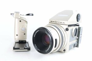 Zenza Bronica ゼンザブロニカ ETR Si 40周年記念モデル 中判フィルムカメラ Zenzanon-PE 75mm 2.8 レンズ【ジャンク品】★F