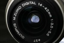 OLYMPUS PEN E-PL1s ズームレンズキット ミラーレス一眼レフカメラ M.Zuiko Digital 14-42mm 3.5-5.6 II レンズ【難あり品】★F_画像9