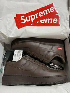 Supreme Nike Air Force 1 Low Brown US9 (27cm) シュプリーム ナイキ エアフォース1 茶 ブラウン 新品未使用 国内正規品 23FW