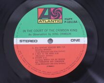 [SJ] LP盤 レコード　King Crimson キング・クリムゾン　In The Court Of The Crimson King　クリムゾン・キングの宮殿　未再生品_画像6