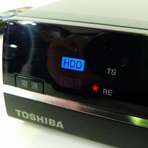 [IM] ジャンク TOSHIBA HDDレコーダー 東芝 HDD＆DVDビデオレコーダー VARDIA RD-E305K 2010年製 リモコンの画像7