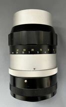◆ジャンク品◆NIPPON KOUGAKU 日本光学 レンズ NIKKOR-Q Auto 1:3.5 f=135㎜　カバー付き_画像6