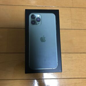 【空き箱】iPhone 11Proミッドナイトグリーン64GB 外箱