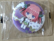 中野二乃 五等分の花嫁 アクリルキーホルダー+缶バッジ+イラストボード+マフラータオル セット(あそーと2C賞 一番くじG賞きゃらっとくじK賞_画像6