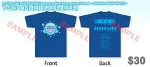 ラブライブ!サンシャイン!! Aqours World Love Live! in LA BRAND NEW WAVE Tシャツ (M) Anime Expo 2019限定_画像2