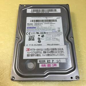 □11656時間 Samsung サムスン HD321HJ 3.5インチHDD 『正常判定』 320GB