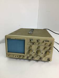 ※★[通電のみ確認]LEADER 20ＭＨz オシロスコープOSCILLOSCOPE 8020【ジャンク品】