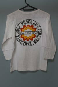 ☆EXILE　２４karats　SURF　PEACE LIFE FOREVER　Tシャツ　Sサイズ（7分袖）　ホワイト☆