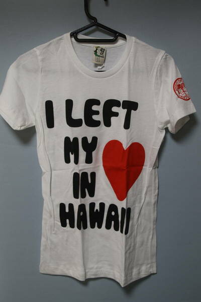 ☆HAWAII　88TEES　HAWAII　ハート　Tシャツ　XSサイズ　レディース☆