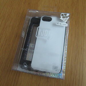 【未使用品】 iphone 携帯カバー 保護フィルム ケース ホワイト IJOY iPhone SE 第2、3世代 iPhone 8/7/6s/6対応 d