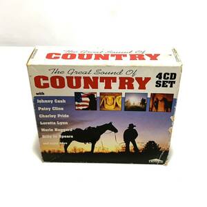 CD/The Great Sound of Country Various　4CD　BOX　（箱無し発送、対応可能）