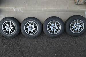 ウインターマックス 155/80R13 2022年製 スタッドレス付　4本セット　（PCD100 13インチ）