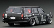 IG3150　Datsun Bluebird (510) Wagon Matte Black (1/18 Scale) _画像2