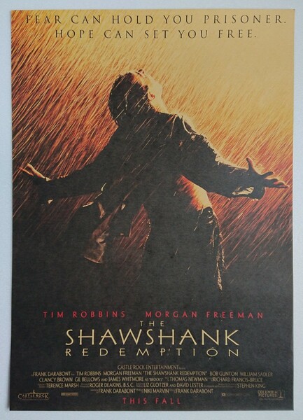 The Shawshank Redemption ショーシャンクの空に ポスター