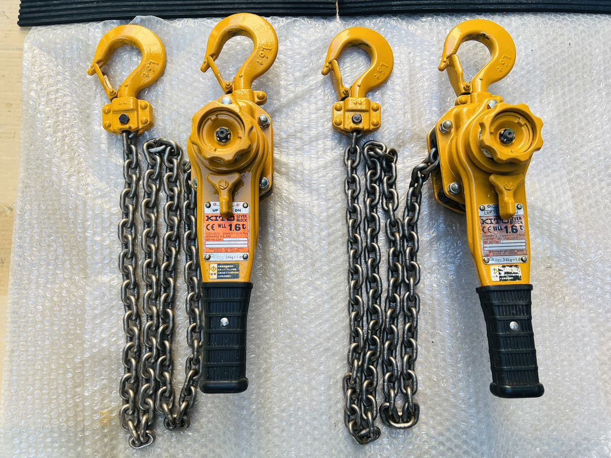 2023年最新】Yahoo!オークション -レバーブロック 1.6tの中古品・新品