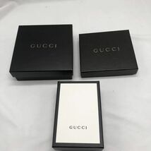 1円スタート　GUCCI グッチ　空箱　まとめて3点　中古　KN K534_画像1