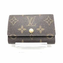 LOUIS VUITTON ルイヴィトン モノグラム キーケース ミュルティクレ6 M62630 FL0085 中古 YS 8ZHP_画像1