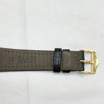 SEIKO セイコー ドルチェ QZ 腕時計 スクエア ゴールド 14KT+セラミック SS 7741-5070 不動 中古 社外ベルト YS LHR4_画像7