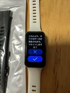 ☆中古 HUAWEI Band7 ウィルダネスグリーン ☆