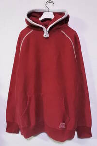 SPRUCE Heavy Weight Hoodie size L スプルース スウェット パーカー ボルドー カナダ製