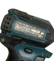 【C】マキタ　makita　充電式インパクトドライバー　TD147D　バッテリー付き　工具　動作確認済_画像3