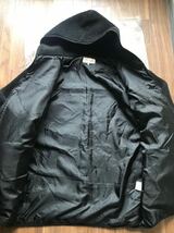 The DUFFER of ST.GEORGE BOA HOODED JK ビッグシルエット オ−バーサイズ ボアパーカー ライトアウターXL黒_画像7