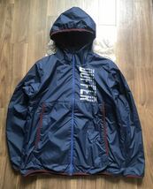 The DUFFER of ST.GEORGE NYLON×FLEECE REVERSIBLE PARKA：ナイロン フリース リバーシブルアウター　S ネイビー_画像3