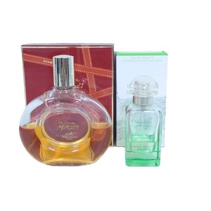 【Herms/エルメス】香水 2点おまとめ 屋根の上の庭 UN JARDIN SUR LE TOIT 50ml 残量小/PARFUM D'HERMES 100ml 残量約半分★4729B