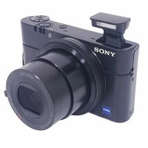 【SONY/ソニー】Cyber-shot DSC-100RX/サイバーショット レンズ/Carl Zeiss Vario-Sonnar T* 1.8-4.9/10.4-37.1 通電確認〇 付属品付★4749_画像4