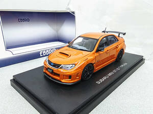 エブロ 1/43 スバル WRX STI tS TYPE RA 