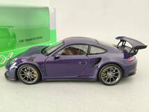 FX 1/24 ポルシェ 911 GT3 RS 紫_画像2