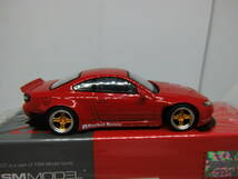 TMS MODEL MINI GT NISSAN SILVIA ROCKET BUNNY RED ミニGT ニッサン シルビア ロケットバニー レッド_画像6