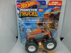 【国内流通版】HOTWHEELS MONSTER TRUCKS DODGE RAM VAN ホットウィール モンスタートラック ダッジ ラム バン