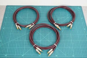 [NZ] [S710680] SONY ソニー LC-OFC CLASS 1 Hi-Fi CONNECTING CORD RCAケーブル １本約1.1m 3組6本セット