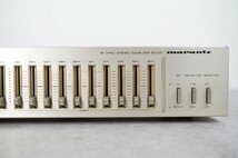 [NZ] [S399412] Marantz マランツ EQ-20 グラフィックイコライザー ジャンク品_画像4