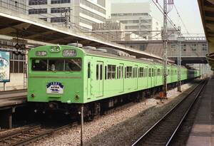 ♪　103系　山手線　さようなら・日本国有鉄道　KG写真 ♪　