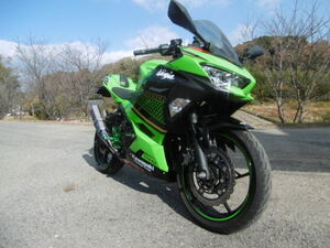 カワサキニンジャ400kawasaki NINJA400 KRT エディション　2019　極上車中古